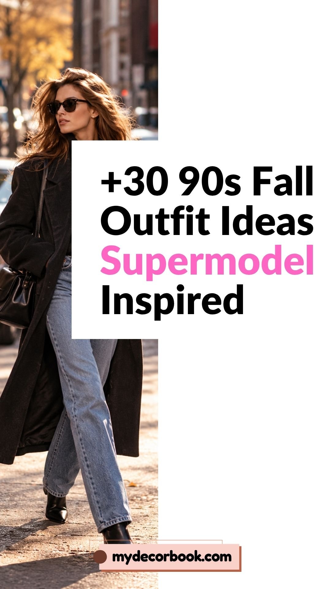 30 90s Fall Outfit Ideas Inspired by Supermodel Off Duty Style