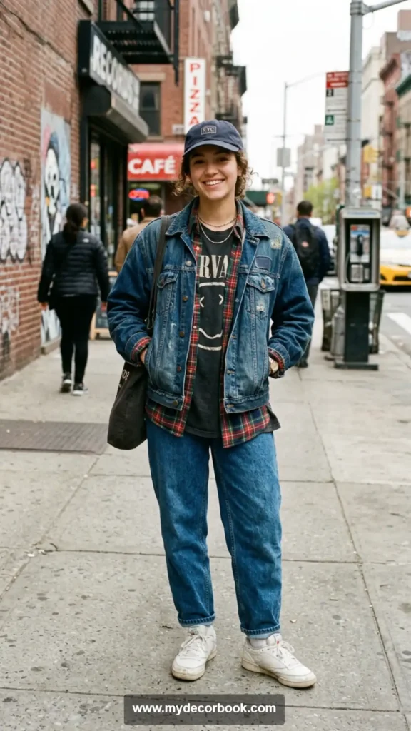 32. Baseball Cap With Casual Layers