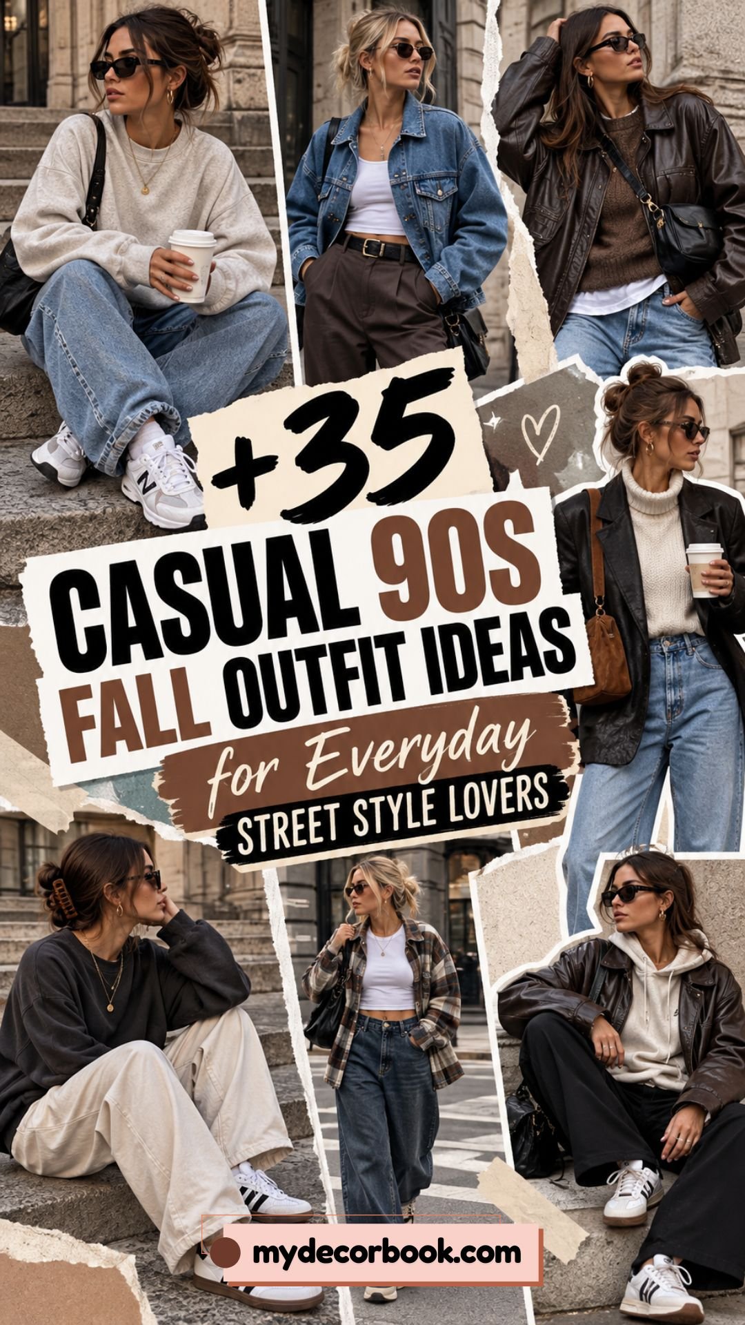 35 Casual 90s Fall Outfit Ideas for Everyday Street Style Lovers