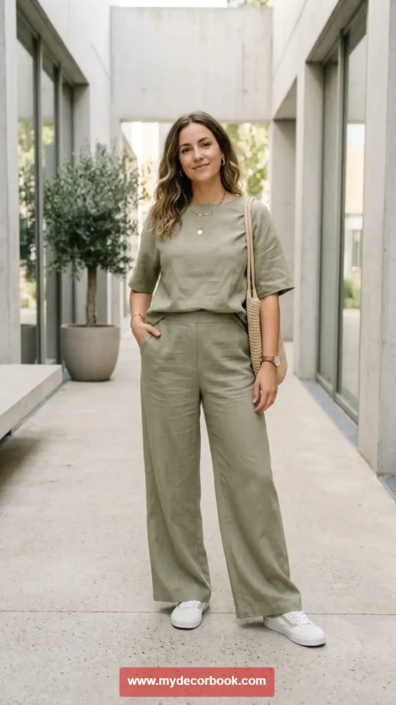 4. Matching Co-Ord Set for an Easy Chic Look