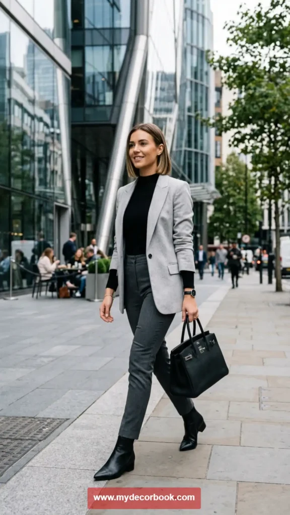 6. Monochrome Outfit for a Sleek Appearance