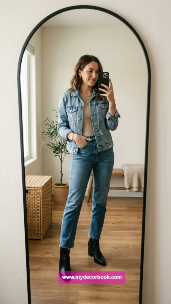 9. Denim On Denim Look